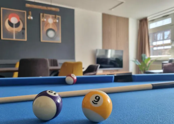 Charysma - Billard-Loft, Fussgaengerzone, Schlafzimmer Mit Smart-Tv, Parkplatz
