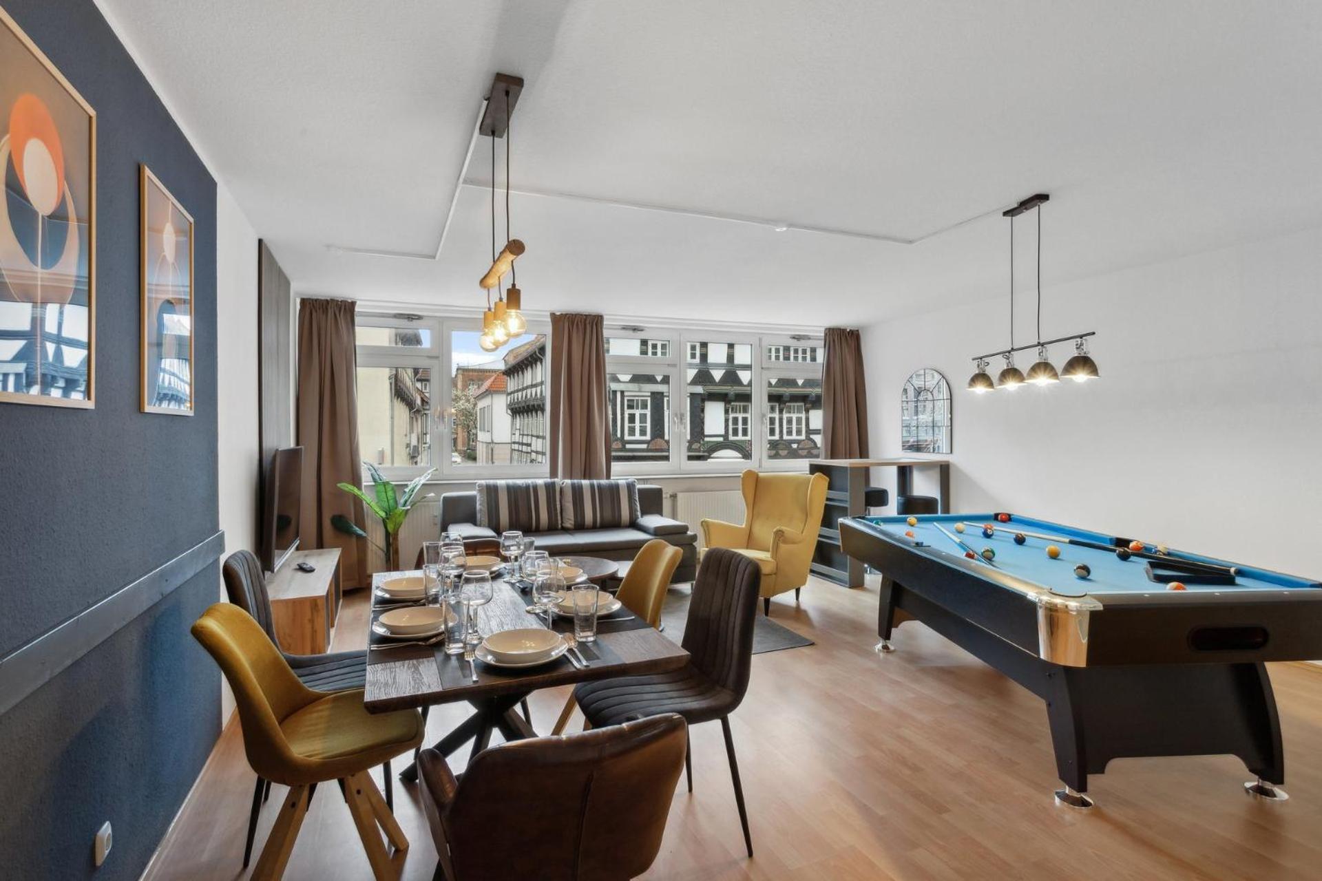 Apartment Charysma - Billard-loft, Fussgaengerzone, Schlafzimmer Mit Smart-tv, Parkplatz Hamelin